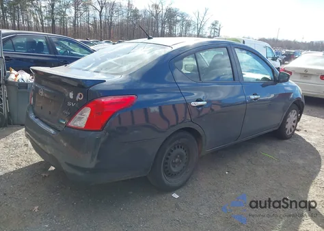 2016 Nissan Versa 1.6 S/1.6 S+/1.6 Sl/1.6 Sv из США, поврежденный, VIN 3N1CN7AP0GL841321